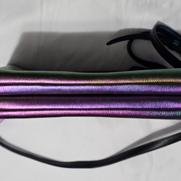 Rare Coach Crosby Iridescent Leather Crossbody Bag - Picture 3 of 8